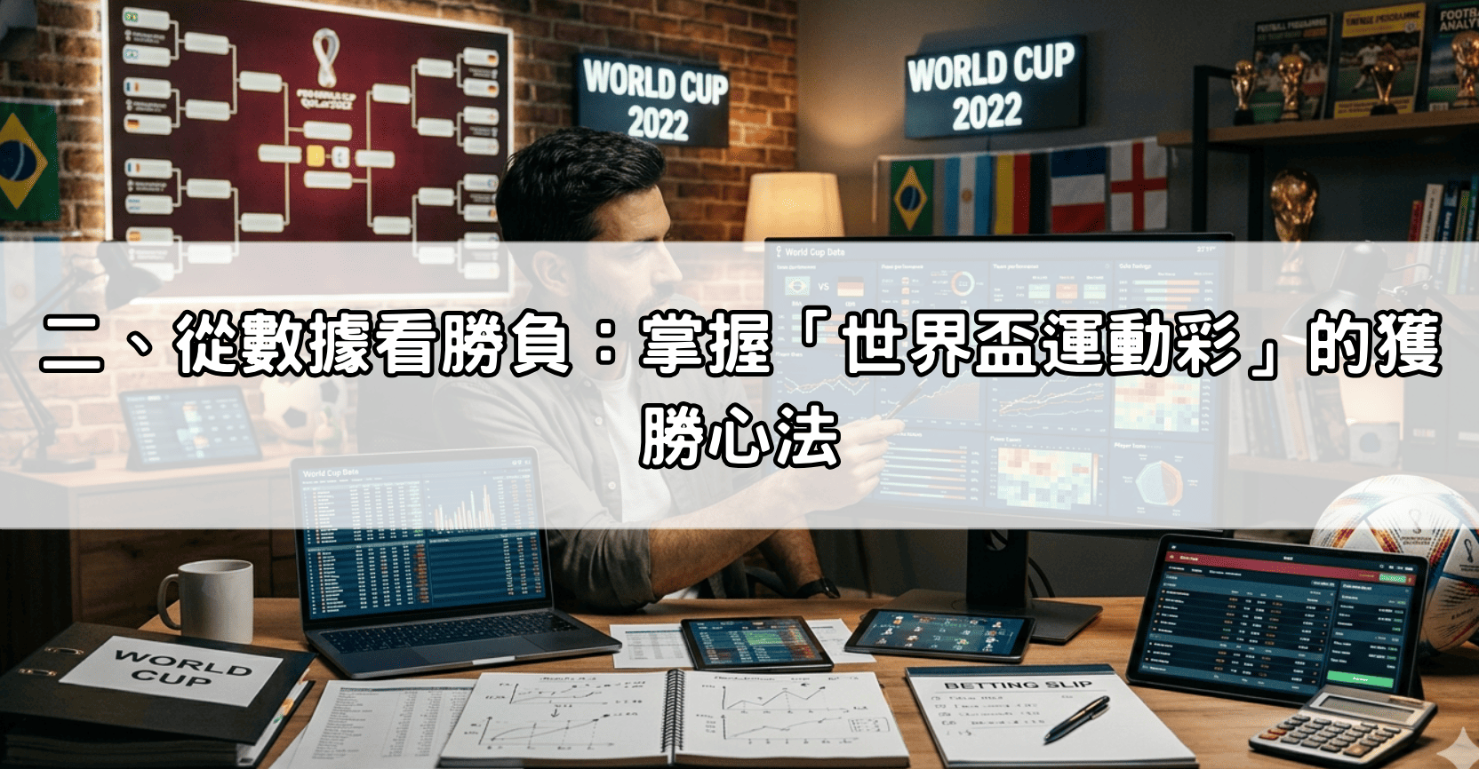 二、從數據看勝負:掌握「世界盃運動彩」的獲勝心法